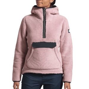 The North Face - Campshire Pullover Hoodie Lilac/ Urban Navy - Size M